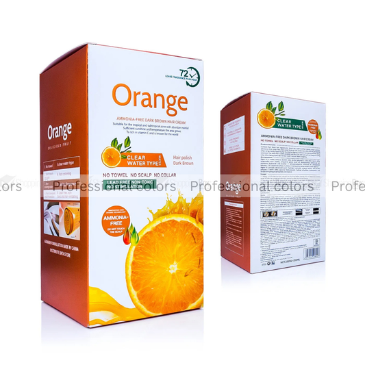 Orange Hair Color Ammonia Free