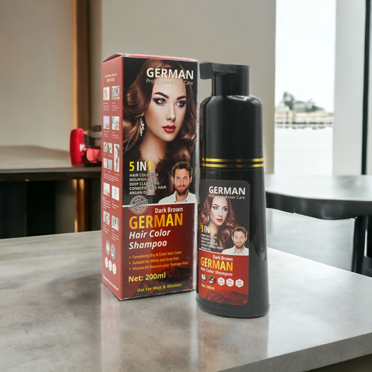 German Hair Color Jel Shampoo 5-in-1