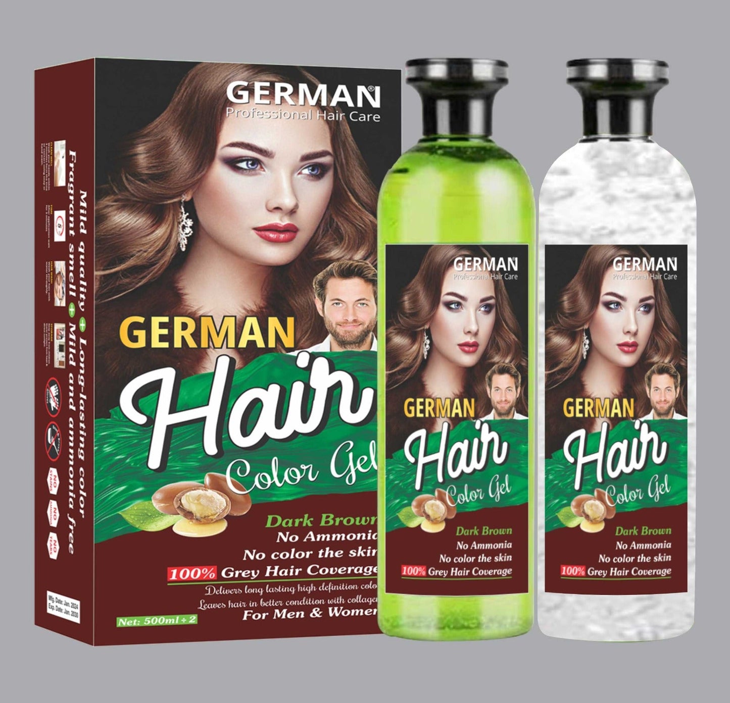 German hair color gel  RAMZAN OFFER 40% OFF 1000ML