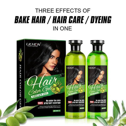 Lichen Hair Color Gel | Argan Oil Hair Color Gel (Unisex)